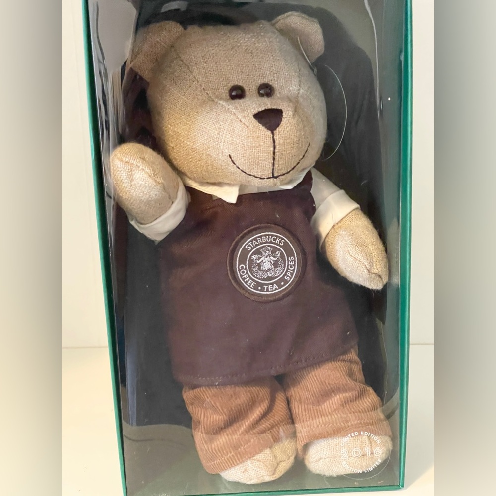 STARBUCKS Barista Teddy Bear